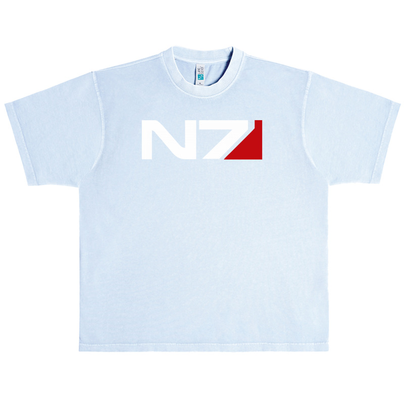 Mass Effect N7 Logo Urban Heavy T-shirt | Artistshot