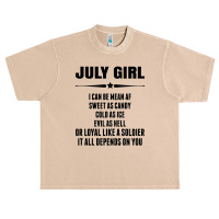 Super July Girl Urban Heavy T-shirt | Artistshot