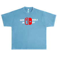 Game On World Off For Dark Urban Heavy T-shirt | Artistshot