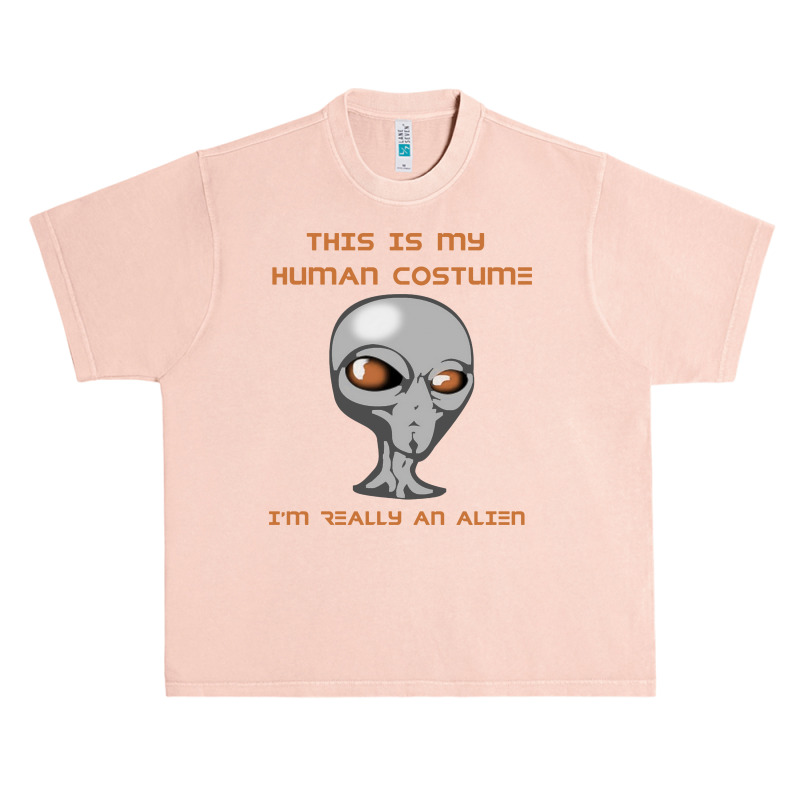 This Is My Human Costume I'm Really An Alien Urban Heavy T-shirt | Artistshot