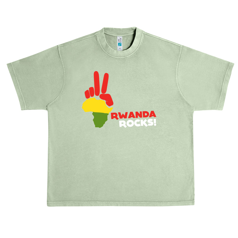 Peace Rwanda Rocks Urban Heavy T-shirt by tribebol | Artistshot