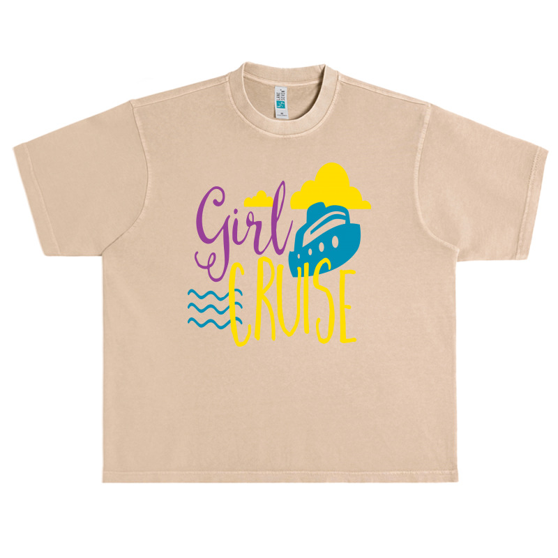 Girl Cruise Boat Urban Heavy T-shirt | Artistshot