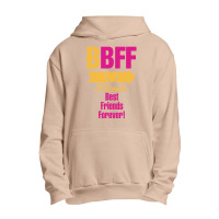 Blonde Best Friend Forever Right Arrow Urban Pullover Hoodie | Artistshot