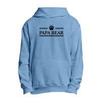 Papa Bear Urban Pullover Hoodie | Artistshot