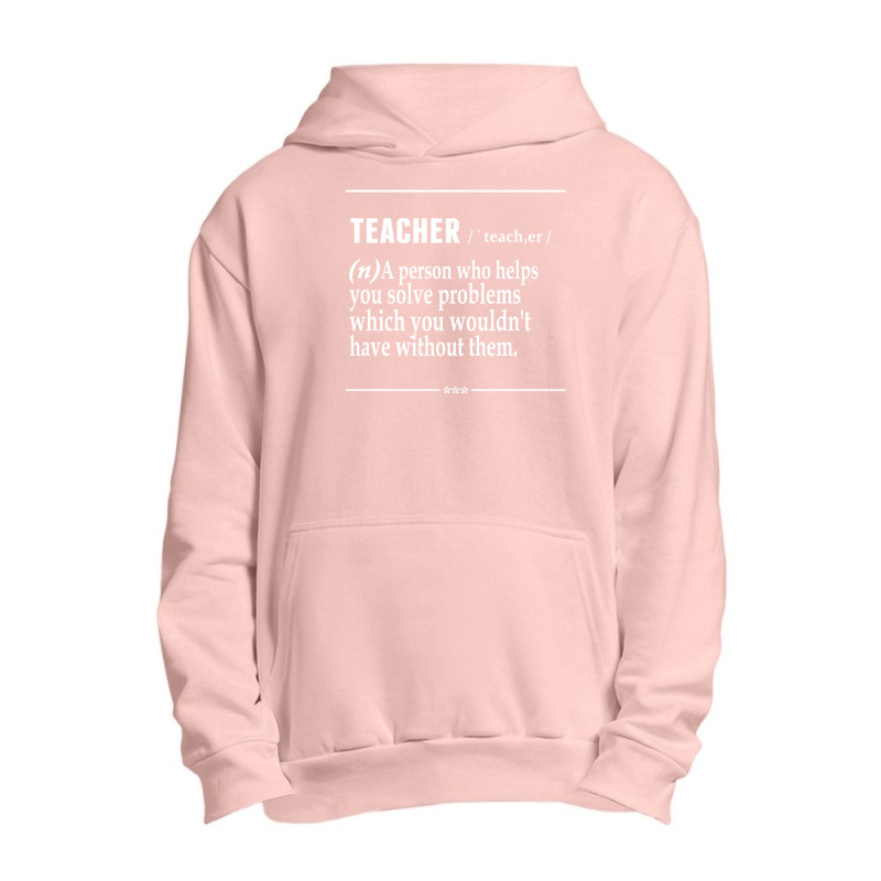 Teacher Noun Urban Pullover Hoodie | Artistshot