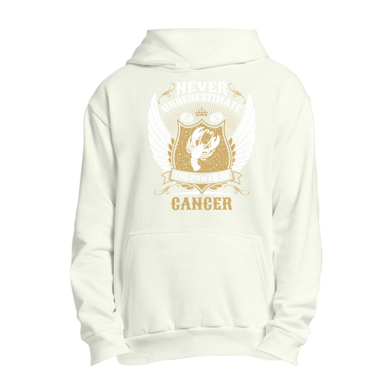 Never Underestimate The Power Of Cancer Urban Pullover Hoodie | Artistshot