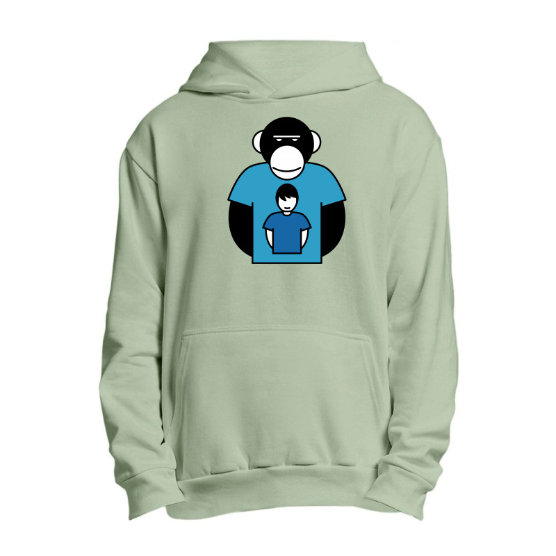 Apes Man Urban Pullover Hoodie | Artistshot