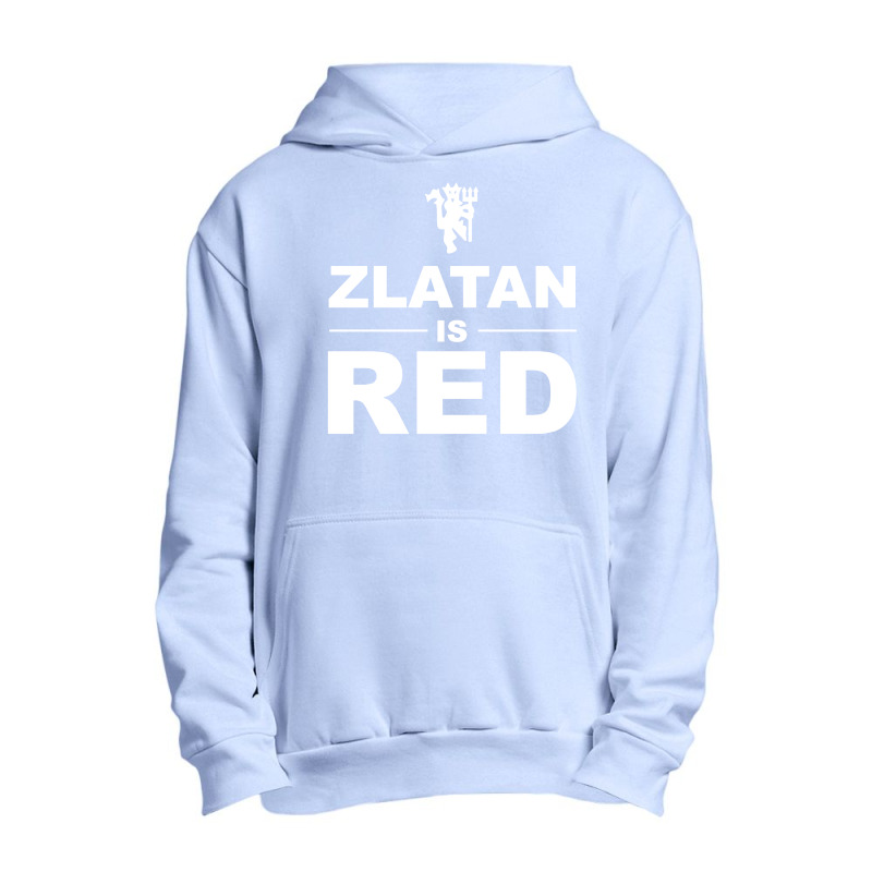 Zlatan Is Red Urban Pullover Hoodie | Artistshot