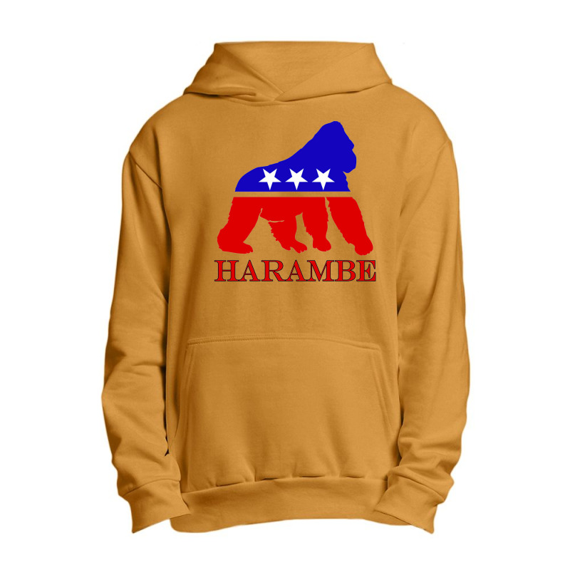 Harambe Urban Pullover Hoodie by jamboebolo | Artistshot