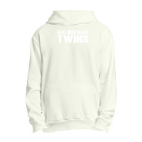 Real Men Make Twins Urban Pullover Hoodie | Artistshot