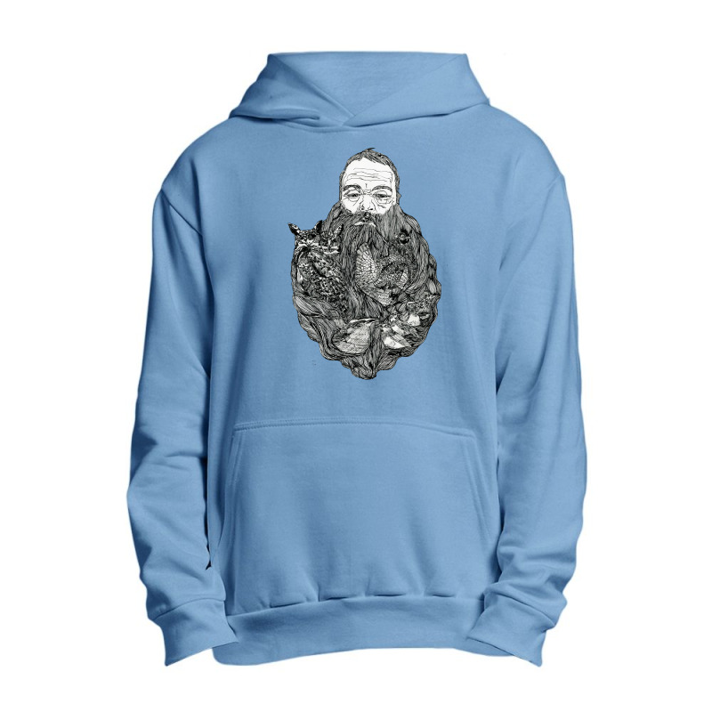 Birdbeard Urban Pullover Hoodie by DitreamX | Artistshot