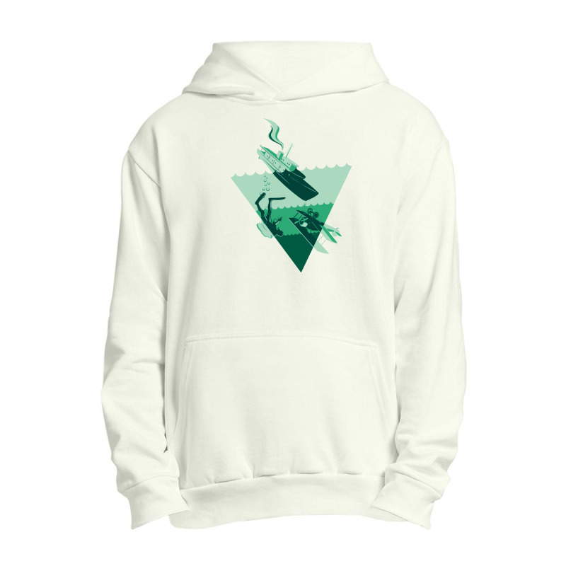 Bermuda Triangle Urban Pullover Hoodie by DitreamX | Artistshot