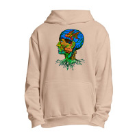 Gold Fish In My Mind Urban Pullover Hoodie | Artistshot