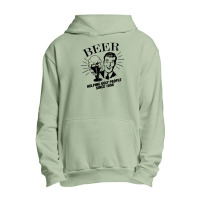 Beer Helping Ugly People Urban Pullover Hoodie | Artistshot