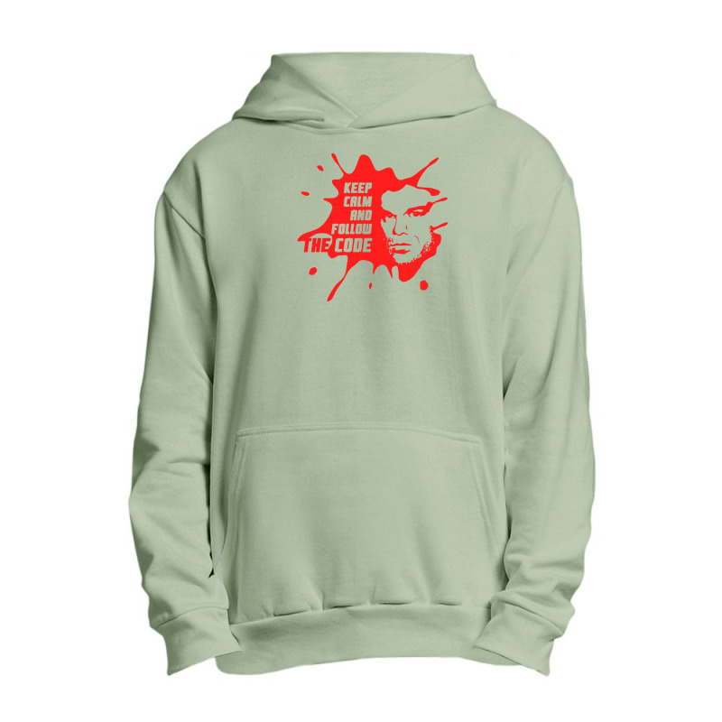 Keep Calm And Follow The Code Urban Pullover Hoodie | Artistshot