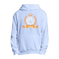 No Man Is Perfect Except Those Born In 1980 Urban Pullover Hoodie | Artistshot