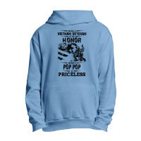 Being A Veteran Is An Honor But A Pop Pop Is Priceless Urban Pullover Hoodie | Artistshot