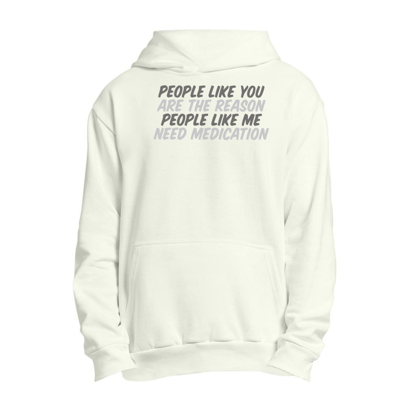 People Like You Urban Pullover Hoodie by nurmasit1 | Artistshot