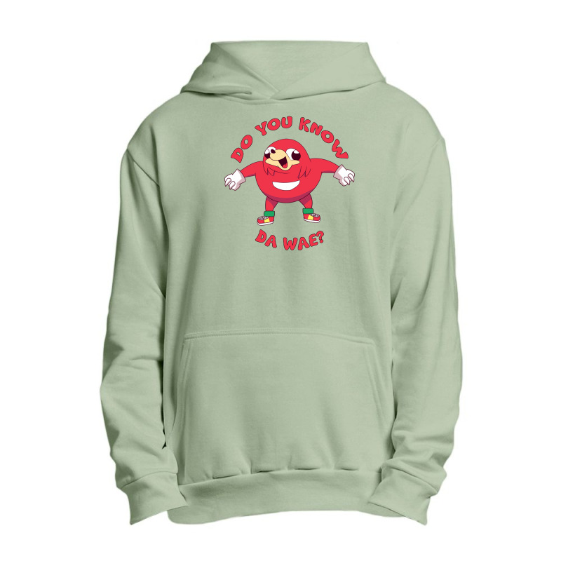 Ugandan Knuckles Do You Know Da Wae Urban Pullover Hoodie by tshiart | Artistshot