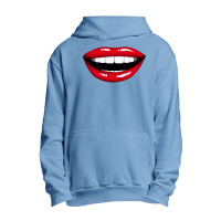 Lips Red Urban Pullover Hoodie | Artistshot