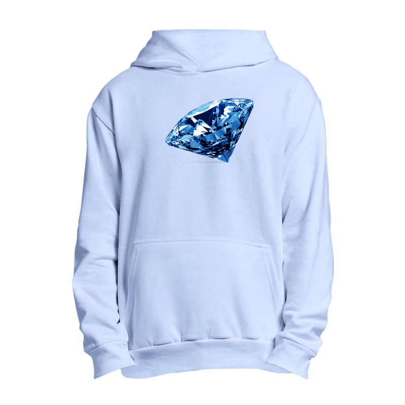 Diamond Blu Urban Pullover Hoodie | Artistshot