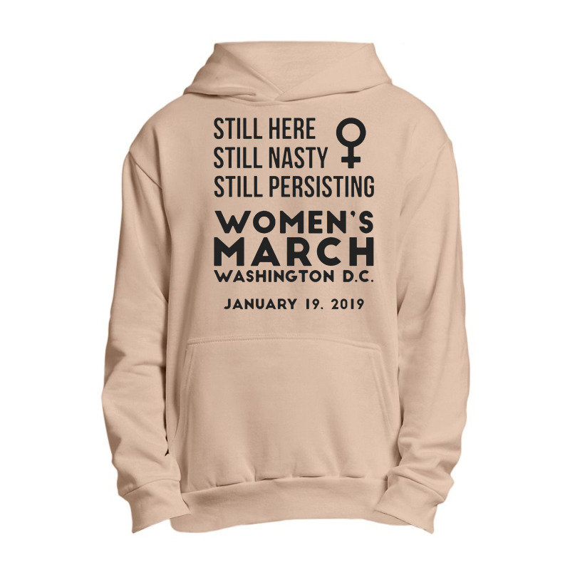 Washington Dc Womens March January 19 2019 Urban Pullover Hoodie | Artistshot