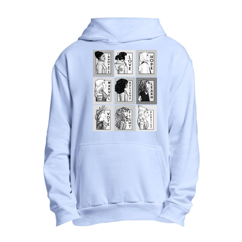 They Are Series Collage Urban Pullover Hoodie | Artistshot