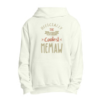 Coolest Memaw Urban Pullover Hoodie | Artistshot