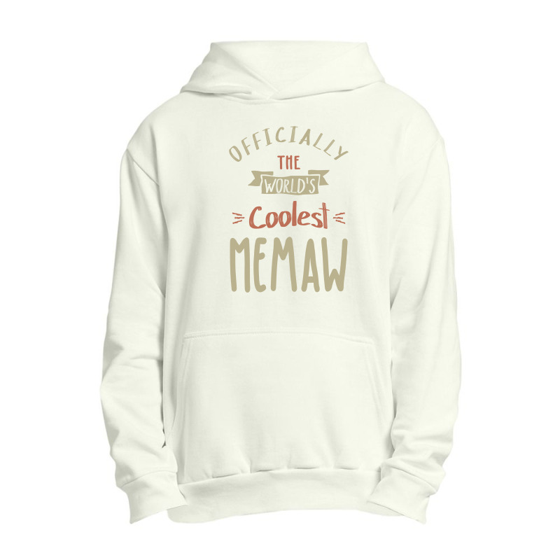 Coolest Memaw Urban Pullover Hoodie | Artistshot