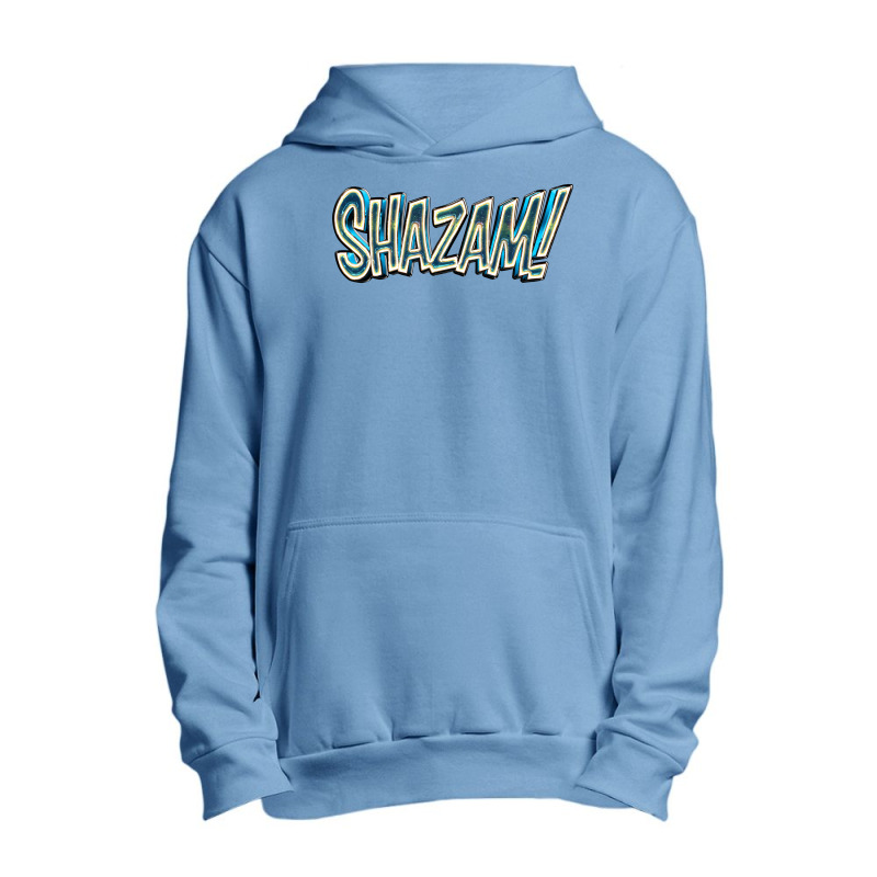 Shazam Baby Blue Urban Pullover Hoodie | Artistshot