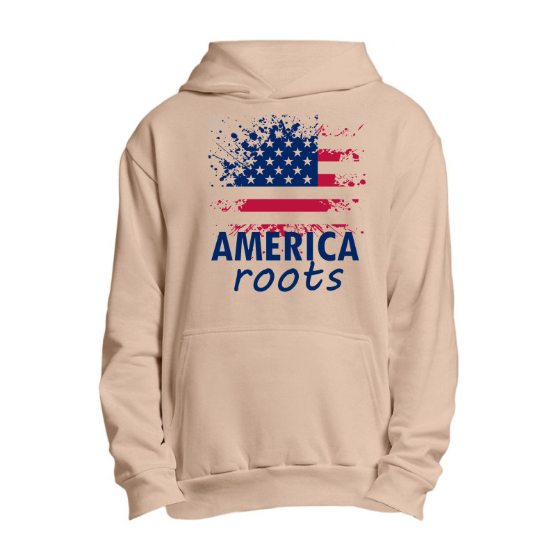 America Root Urban Pullover Hoodie by cogentprint | Artistshot