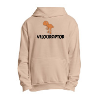 Velociraptor Dinosaur Urban Pullover Hoodie | Artistshot