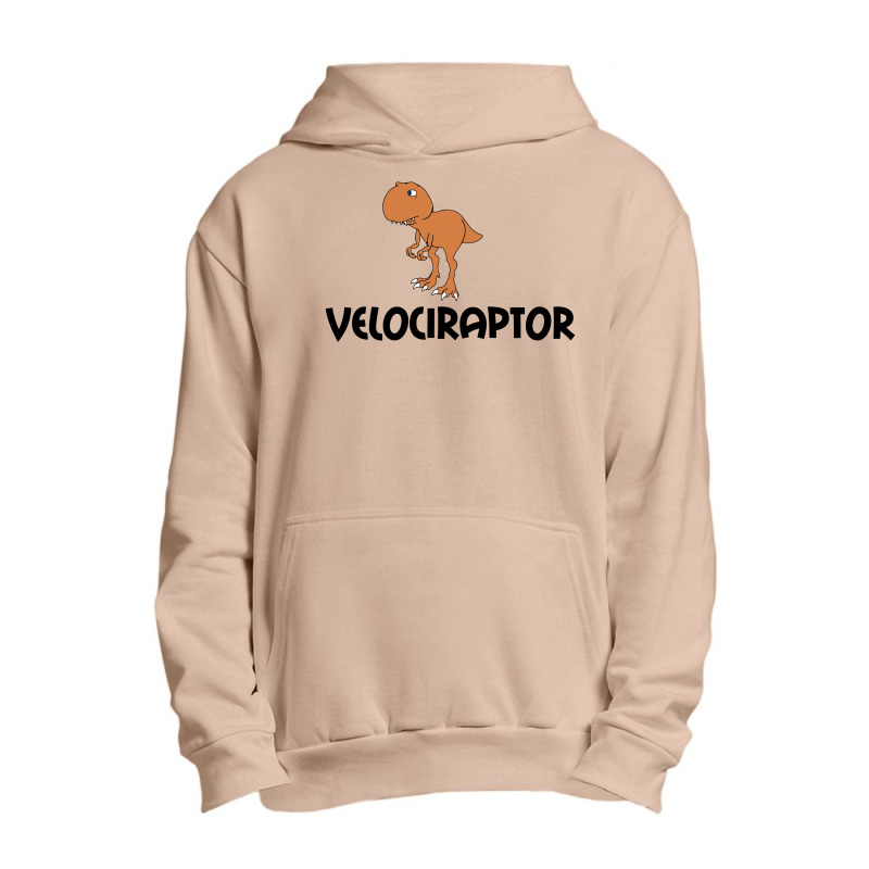 Velociraptor Dinosaur Urban Pullover Hoodie by Perfect Designers | Artistshot