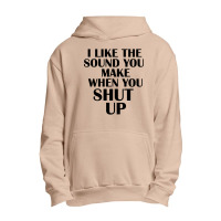 I Like The Sound (black) Urban Pullover Hoodie | Artistshot