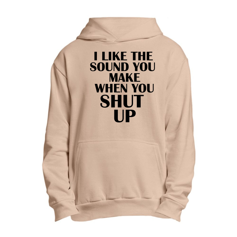 I Like The Sound (black) Urban Pullover Hoodie | Artistshot