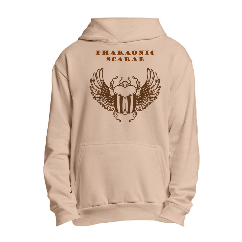 Pharaonic Scarab Urban Pullover Hoodie | Artistshot