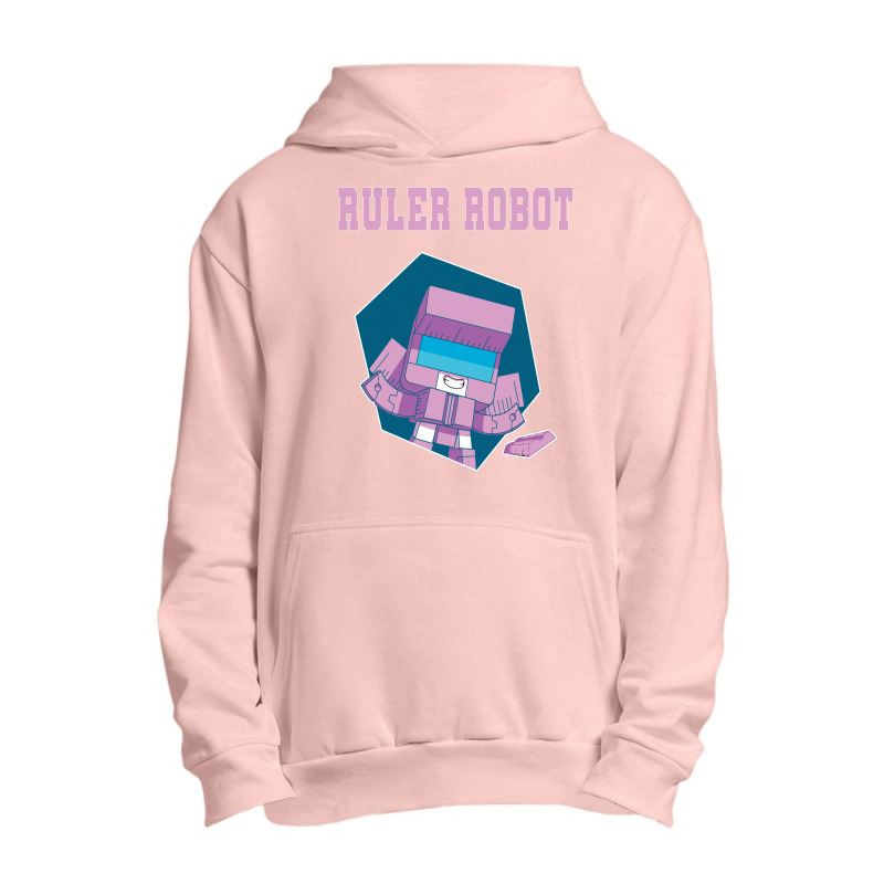 Ruler Robot Urban Pullover Hoodie | Artistshot