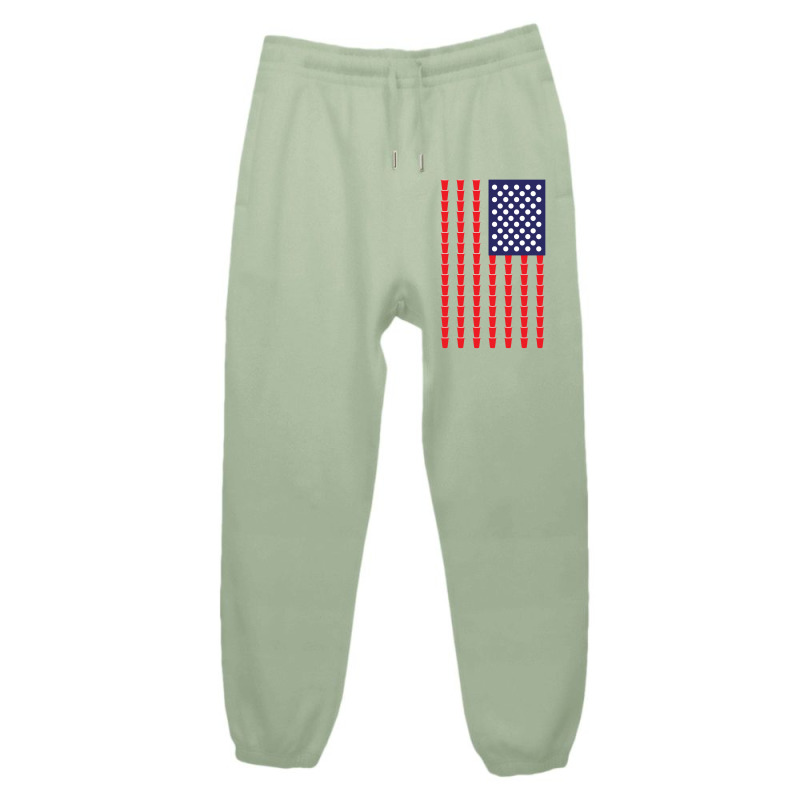 Beer Pong American Flag Urban Sweatpant | Artistshot