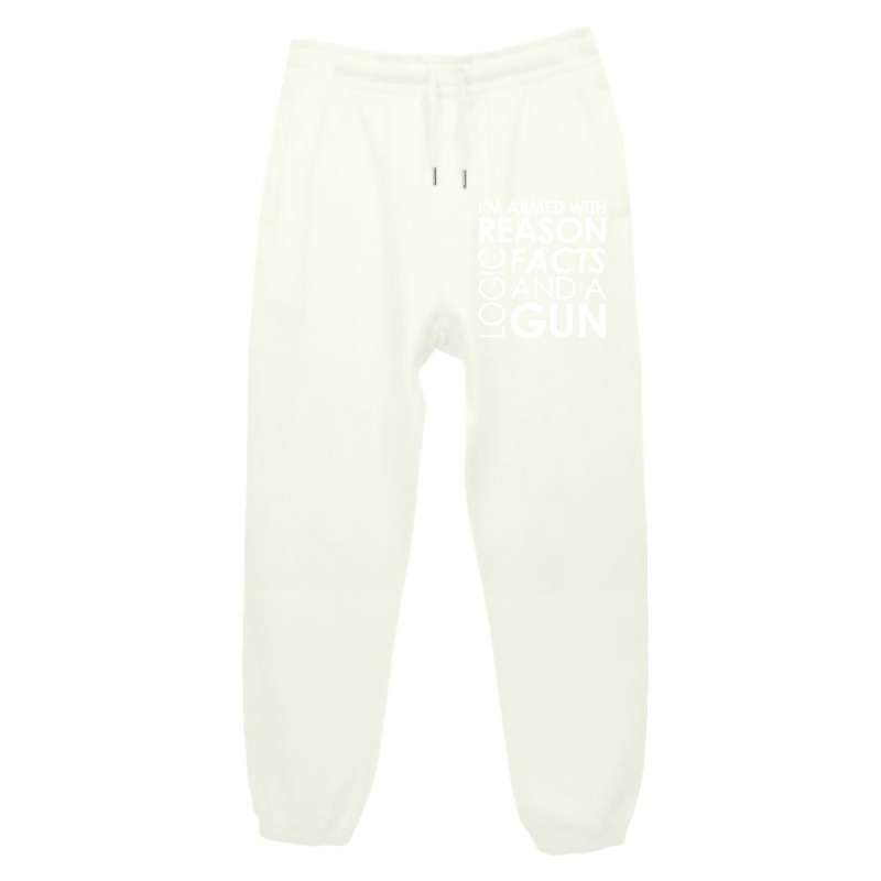 I'm Armed With Reason Logic Facts And A Cop Urban Sweatpant | Artistshot