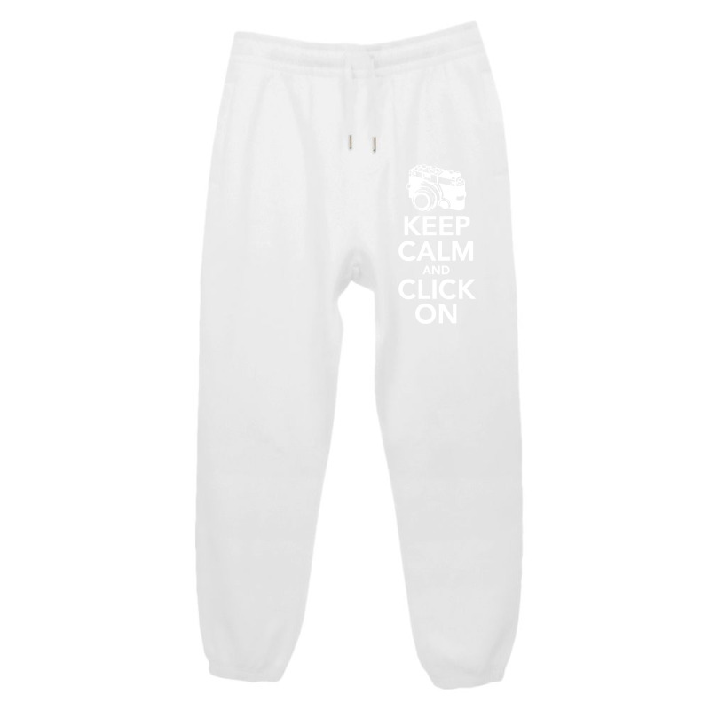 Keep Calm And Click On Urban Sweatpant | Artistshot