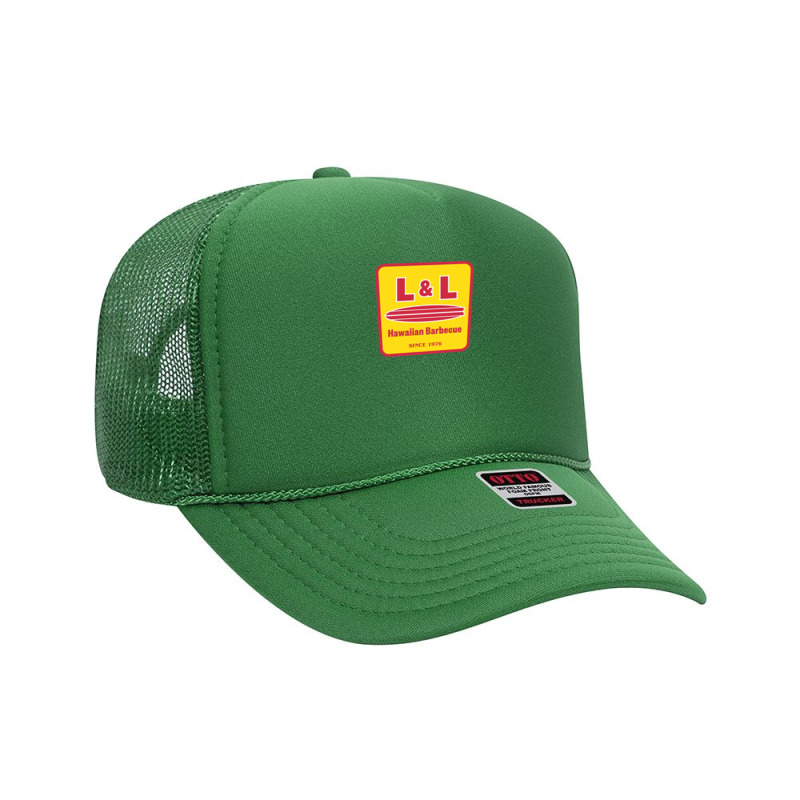 L&l Hawaiian Barbecue Resto Foam Trucker Hat by DerrickSutton | Artistshot