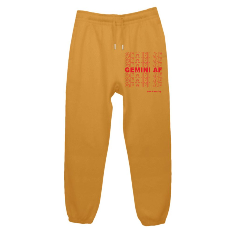 Gemini Af Urban Sweatpant by Artees Artwork | Artistshot