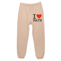 I Love Mathematics Urban Sweatpant | Artistshot