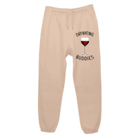 Drinking Buddies Wine Glasses Urban Sweatpant | Artistshot