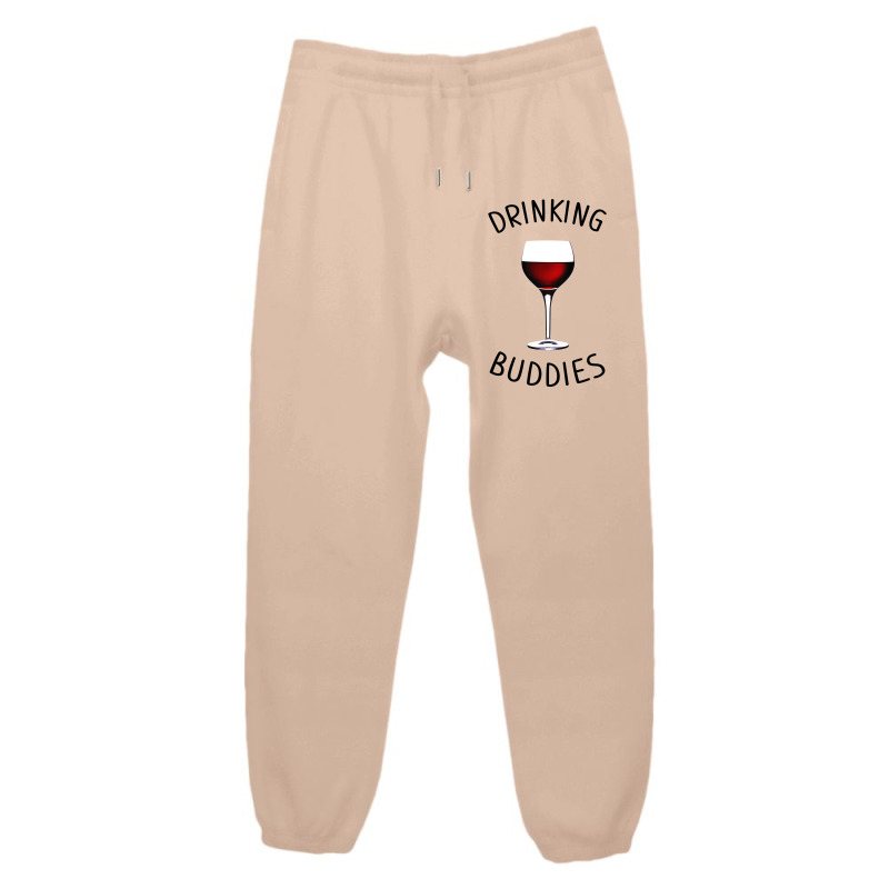 Drinking Buddies Wine Glasses Urban Sweatpant by Artees Artwork | Artistshot