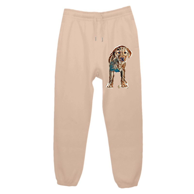 Labrador Puppy Isolated On White Background Urban Sweatpant by Kemnabi | Artistshot