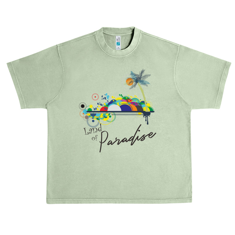 Land Of Paradise Urban Heavy T-shirt by Colle-Q | Artistshot