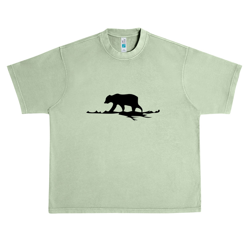 Bear Alone Urban Heavy T-shirt | Artistshot