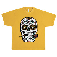 Mexican Skull Urban Heavy T-shirt | Artistshot