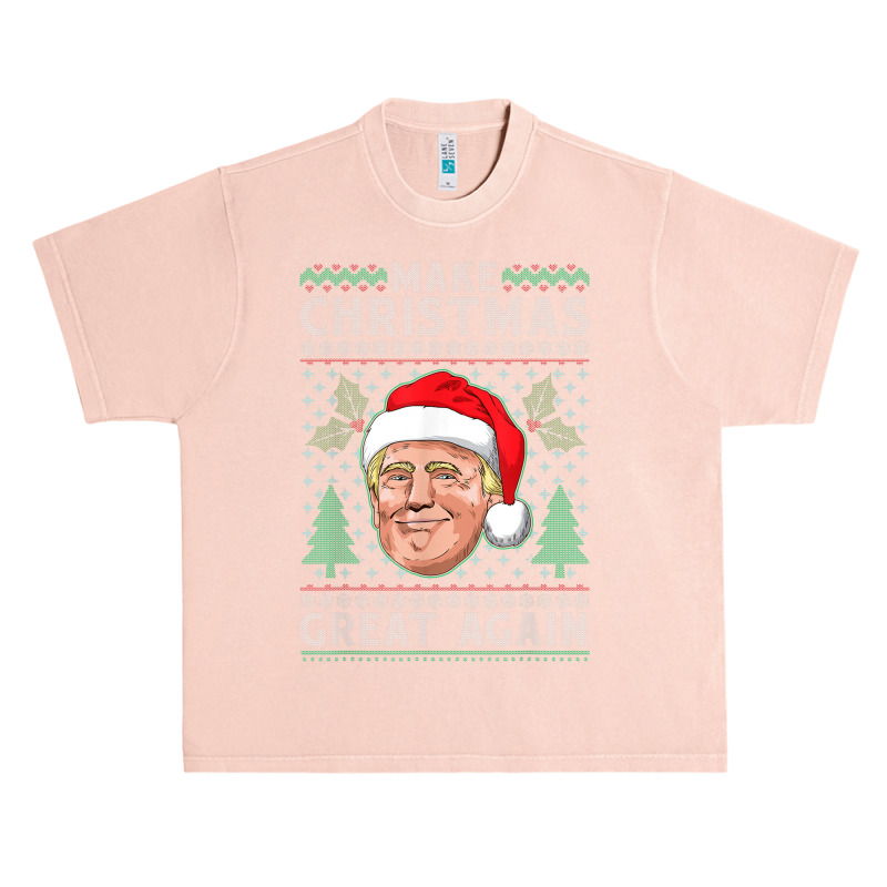 Trump Christmas Urban Heavy T-shirt | Artistshot